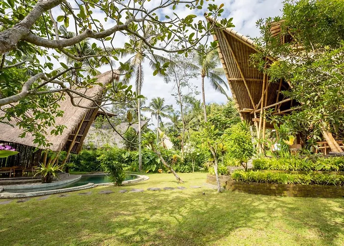 Garden House 3bds Bamboo House Pool Garden View *