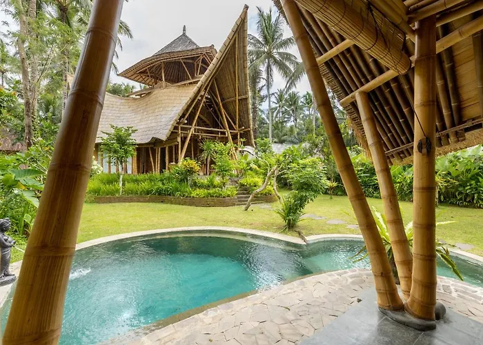 Garden House 3bds Bamboo House Pool Garden View Villa