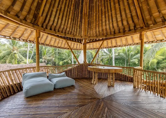 Villa Garden House 3bds Bamboo House Pool Garden View *